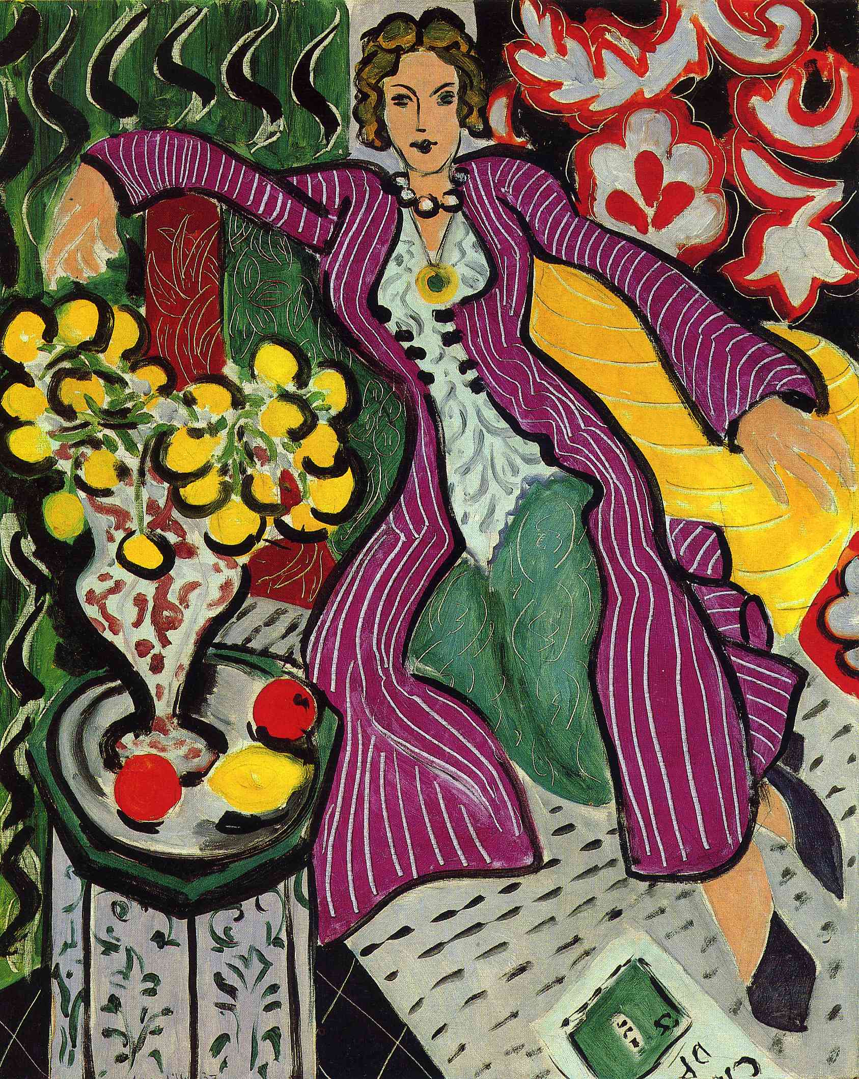 Henri Matisse - Woman in a Purple Coat 1937